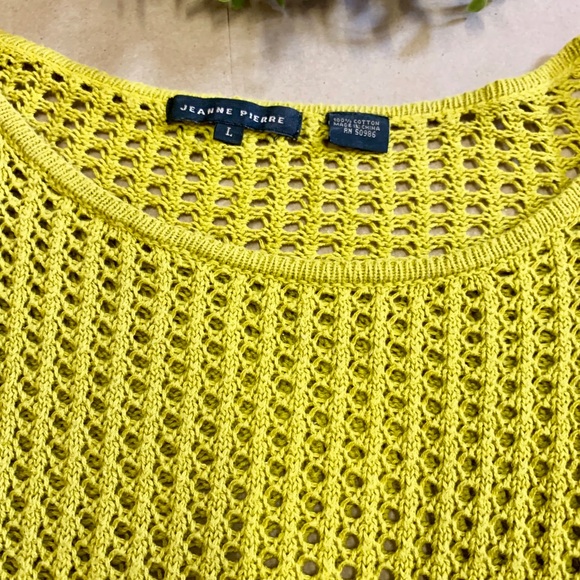 Jeanne Pierre crochet style sweater - Picture 3 of 4